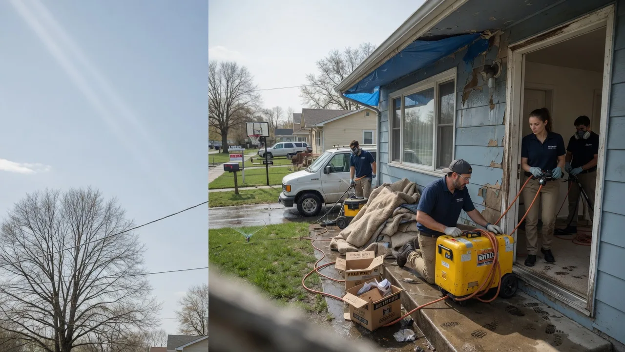 Basement Flood Cleanup in Arlington, MN near me